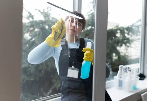 Nettoyage de vitres intérieures et extérieures à Auzits
